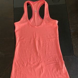 Lululemon cool Racerback reversible  Tank in coral